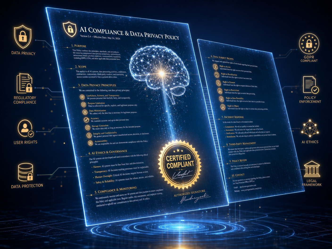 Compliance Dashboard Preview